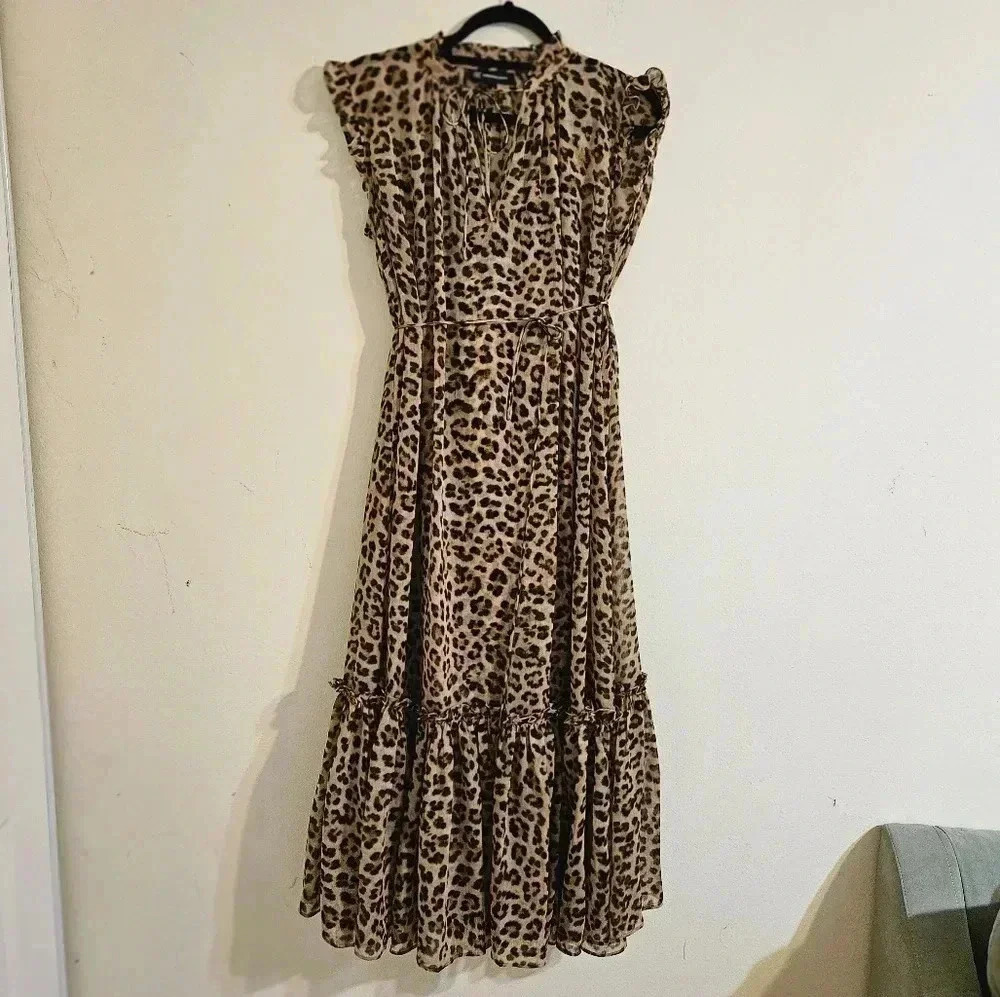INC Leopard Print Maxi Dress